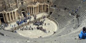 Roman theatre, Bosra, Syria, Easter 2004